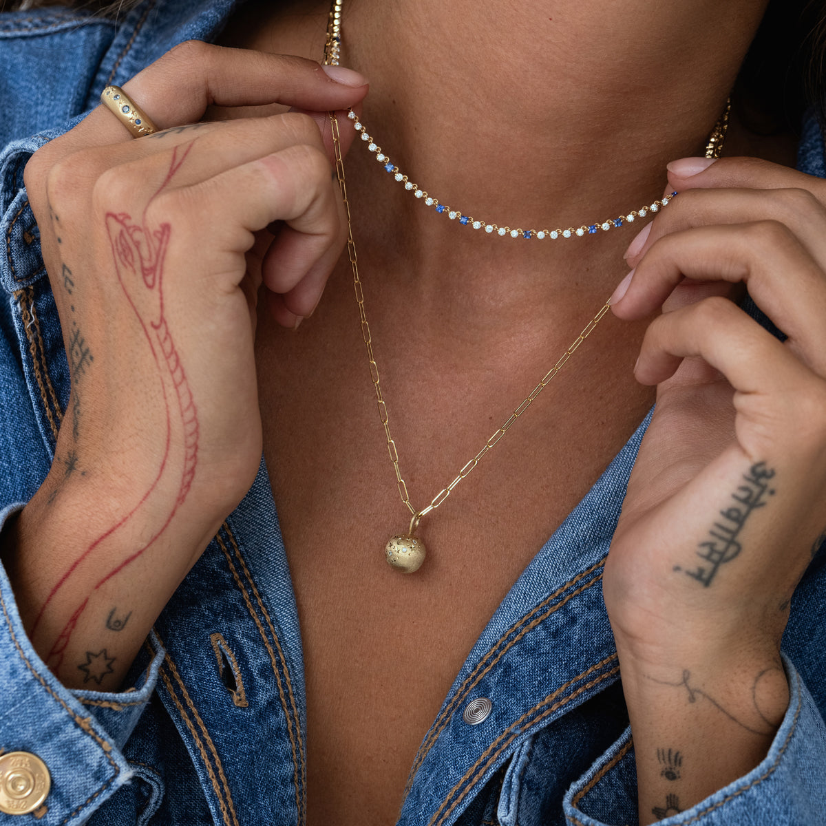 Galileo Ball Necklace - Elegant Science Jewelry for Women & Men - Perfect for Gifts, STEM Enthusiasts & Astronomy Lovers