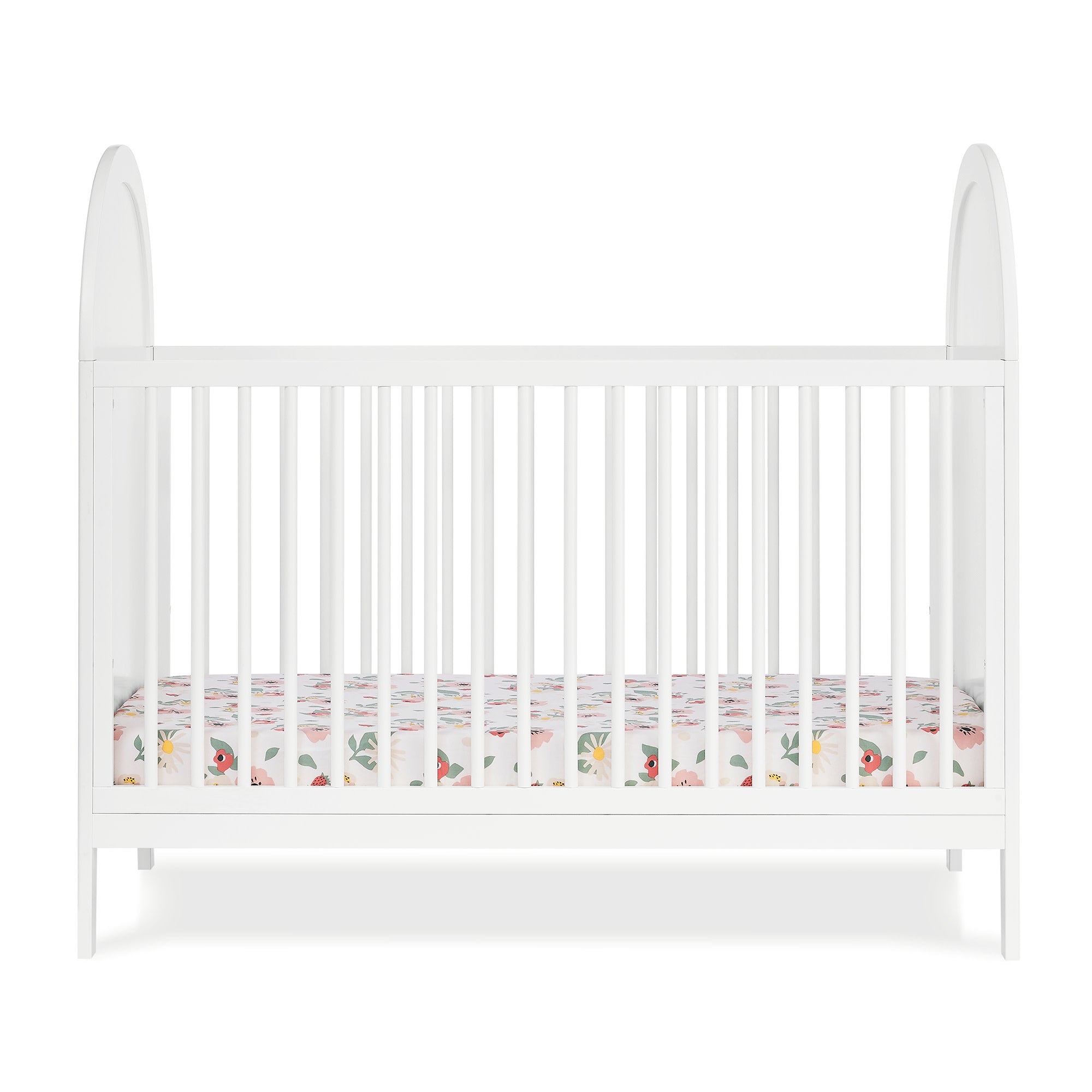 Eloise 4-in-1 Convertible Baby Crib - Toddler Bed, Daybed & Full-Size Bed Conversion - Safe Nursery Furniture for Newborns to Teens - Perfect for Bedrooms, Daycare & Guest Rooms
