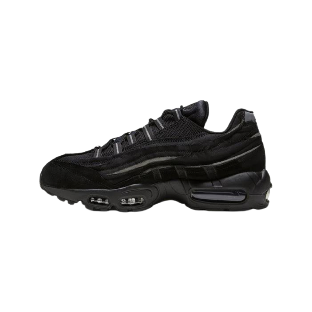 Nike Air Max 95 X Comme Des Garcons Black Sneakers - Men's/Women's Fashion Running Shoes for Casual Wear & Street Style