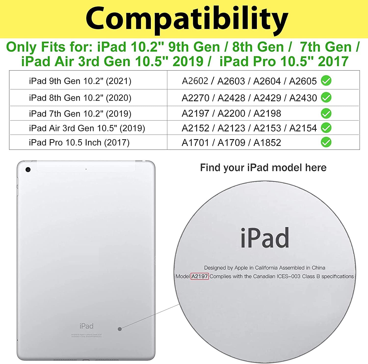 ProCase Shockproof Kids iPad Case for iPad 9th/8th/7th Gen 10.2