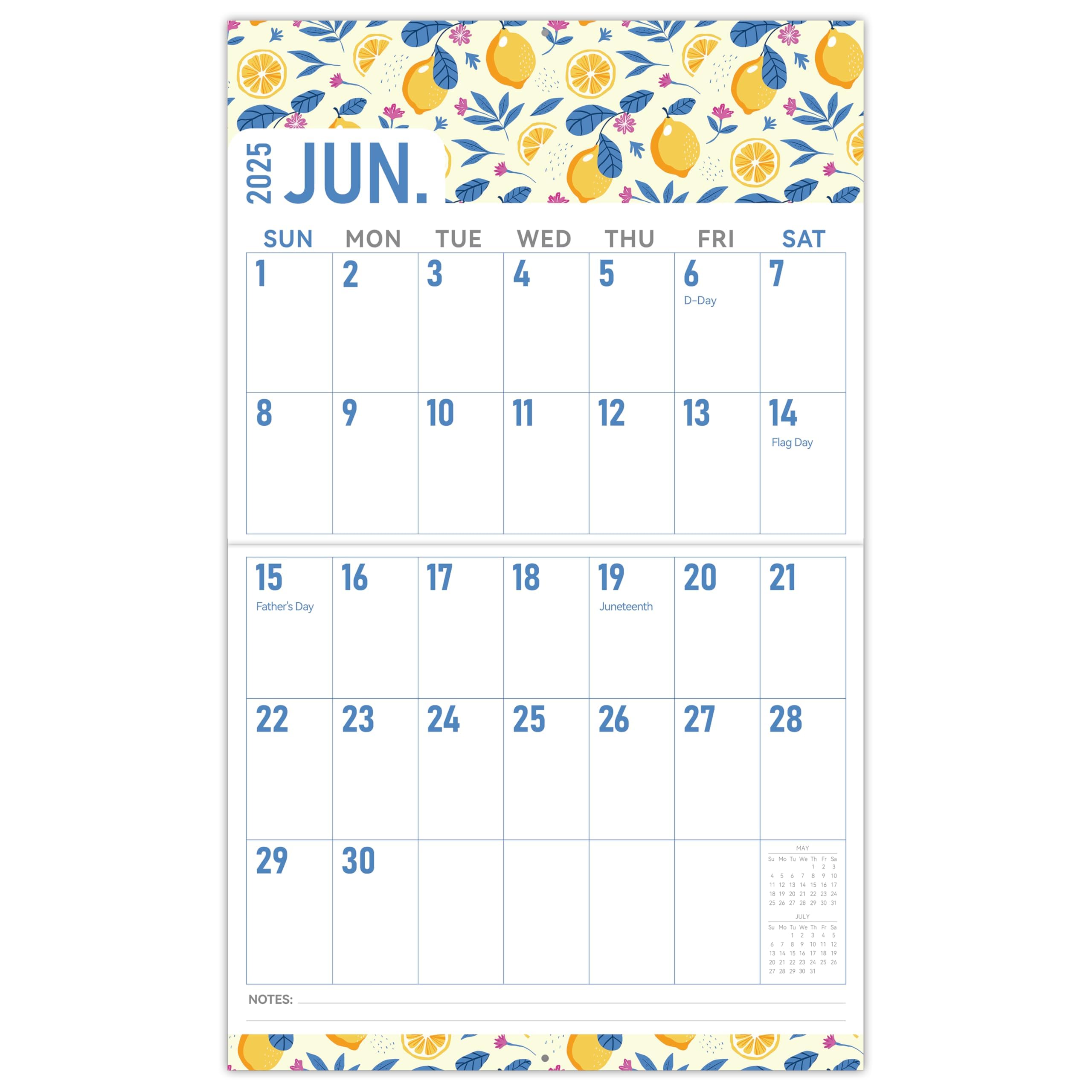 GuassLee 2025-2026 Large Wall Calendar | 23