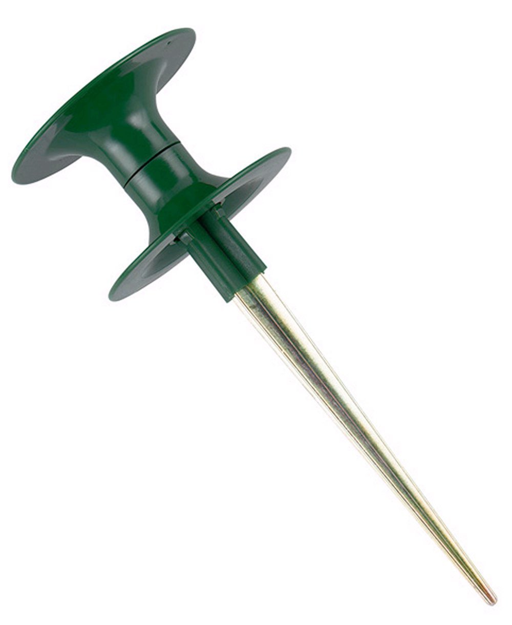 Orbit 10-Pack Heavy Duty Zinc Garden Hose Guides with Ground Spikes - Protect Plants & Lawn from Hose Damage - Perfect for Yard, Garden, and Landscaping Use