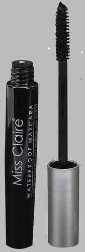 Miss Claire Waterproof Mascara - Long Lasting Black Mascara (9ml) for Voluminous Lashes | Perfect for Swimming, Workouts & Special Occasions
