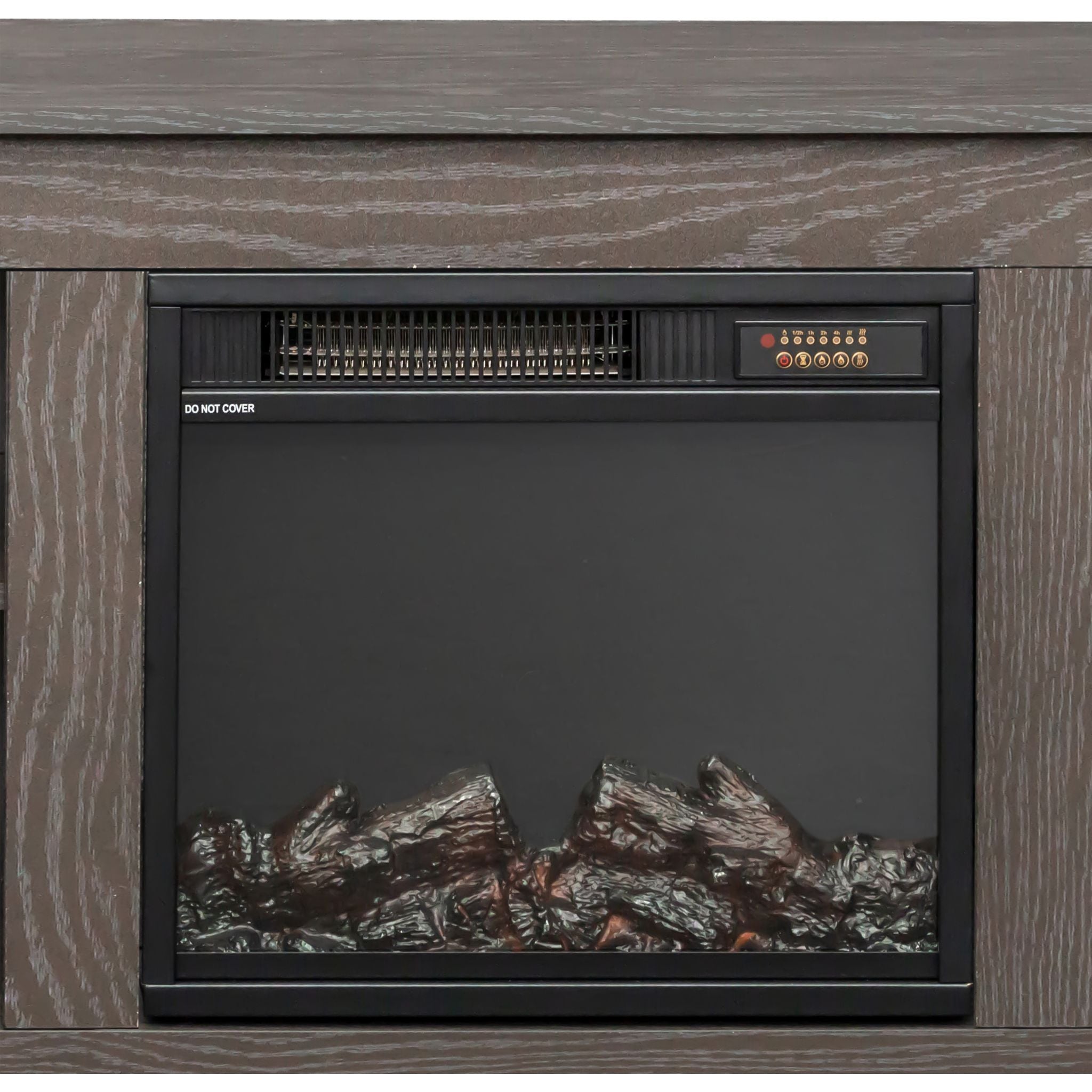 Brenna Modern TV Stand with Electric Fireplace - Stylish Entertainment Center for Living Room, Bedroom & Home Theater