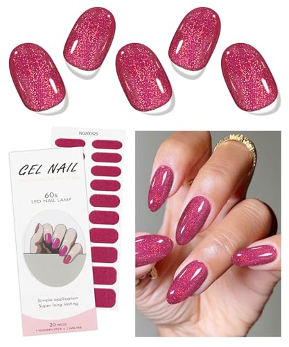 Deep Red Glitter
