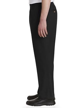 DXL Men's Big & Tall Elastic Waist Pants - Comfortable Stretch Dress Pants for Work & Casual Wear | Harbor Bay Collection