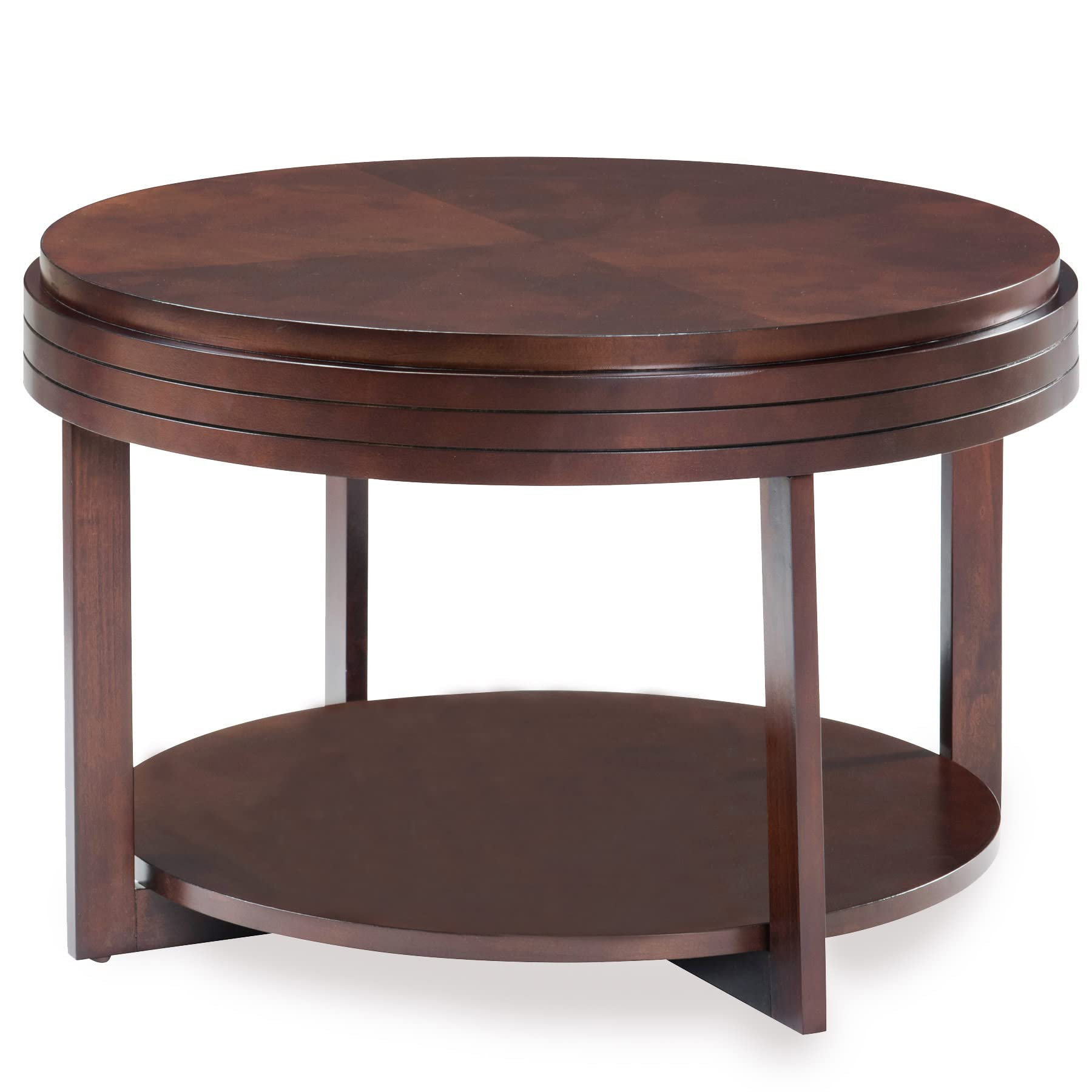 Modern Coffee Table for Living Room - Stylish & Functional Center Table with Storage Shelf - Perfect for Small Spaces, Apartments & Home Decor