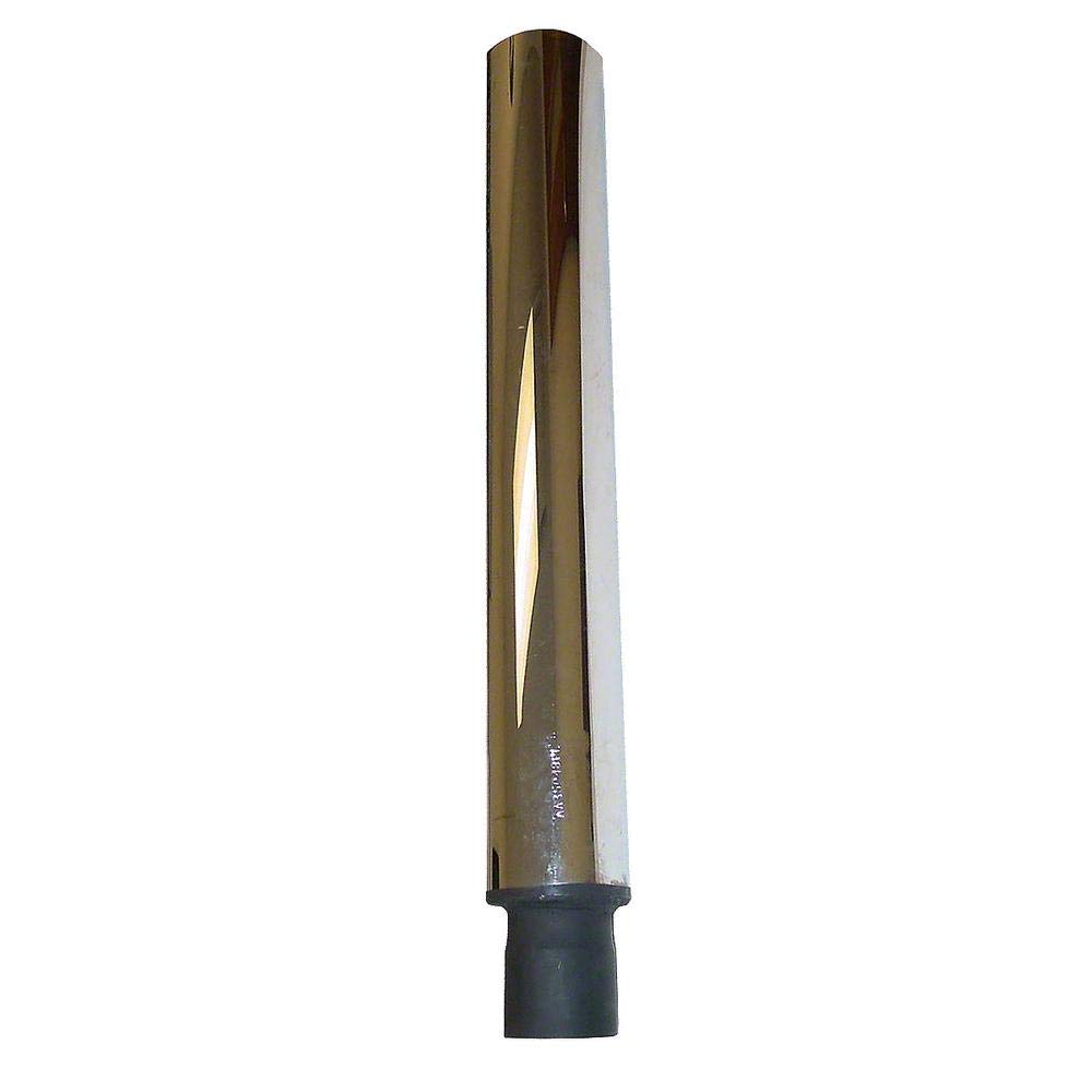 High-Quality Chrome Straight Stack Muffler Pipe for IH Farmall Super H, M, MTA, 300, 400, 450, 706, WD6 Tractors - Durable Aftermarket Replacement Part for Enhanced Engine Performance - Perfect for Farming, Restoration & Heavy-Duty Agricultural Use