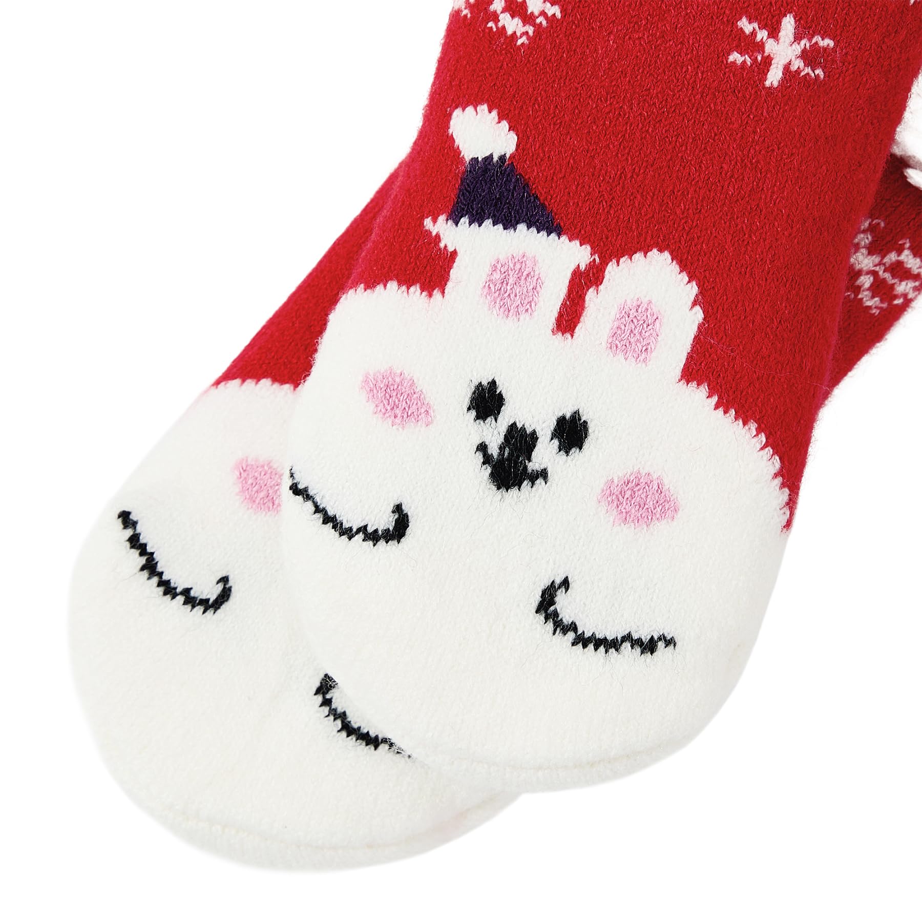 Zando Kids Christmas Fuzzy Socks for Girls & Boys - Thermal Thick Soft Fluffy Cozy Winter Socks for Toddlers - Perfect for Holiday Gifts, Winter Warmth & Indoor Comfort