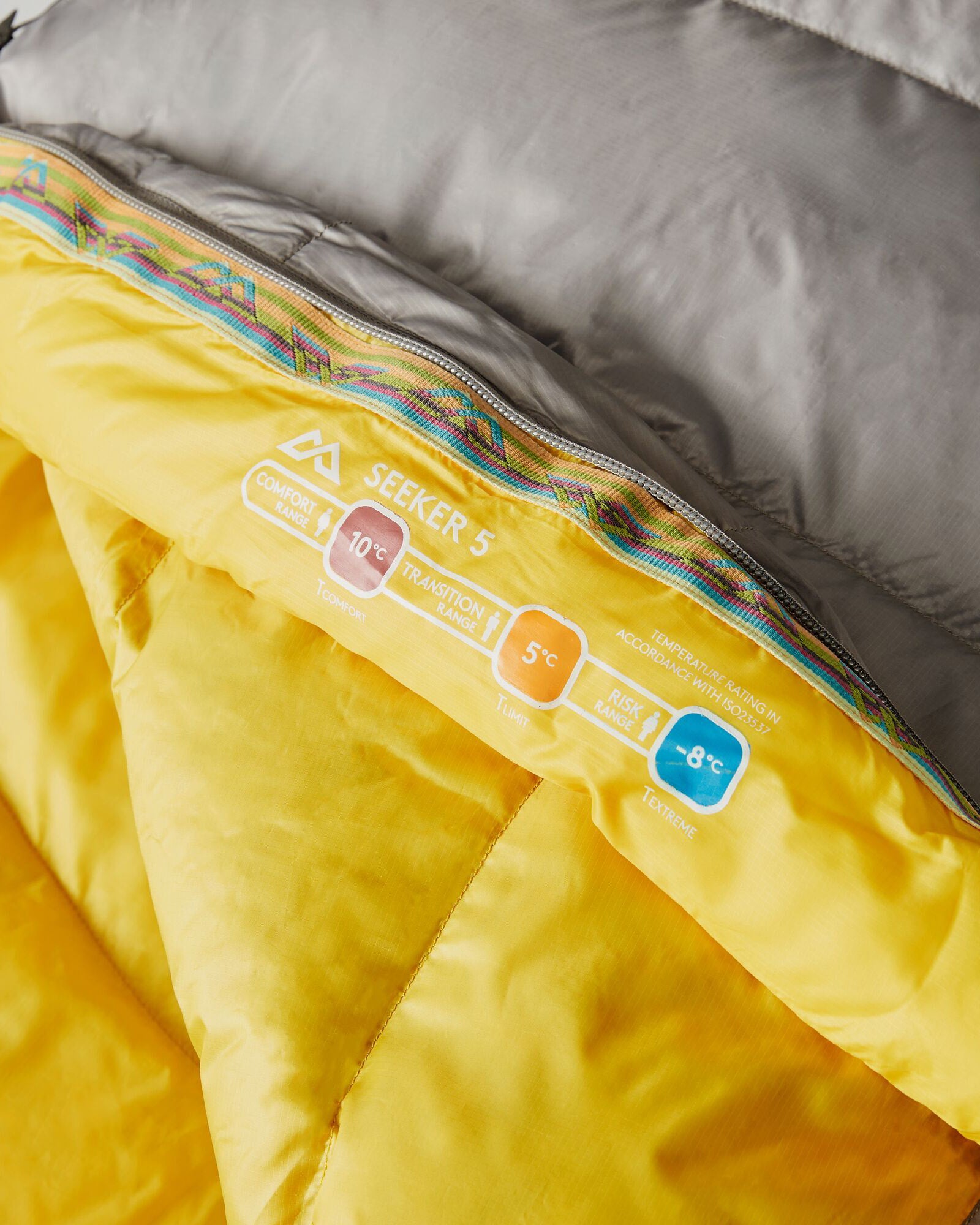 Seeker 5 Ultra-Lightweight Sleeping Bag for Hiking & Camping - Perfect for Backpacking, Outdoor Adventures & Cold Weather Camping