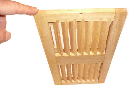 Dual 120mm Oak Vent Cabinet Fan Grill - Premium Cooling Solution for PC Cases & Server Racks | Perfect for Gaming Setups & Home Offices