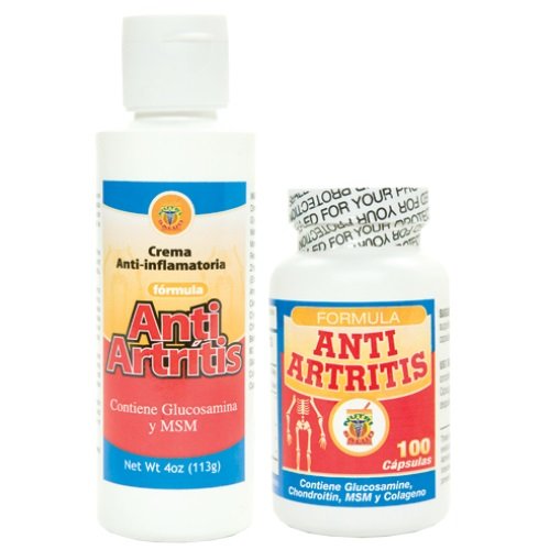 Arthritis Relief Cream & Capsules with Glucosamine, Chondroitin & Collagen - Joint, Bone & Rheumatic Pain Treatment - Ideal for Active Lifestyles & Senior Care