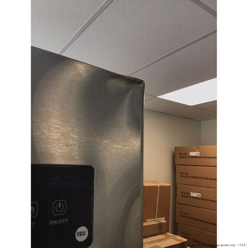 2nds: SUCG1500 SA10 1 Three Door Commercial Upright Display Refrigerator - Perfect for Restaurants, Cafes, and Convenience Stores