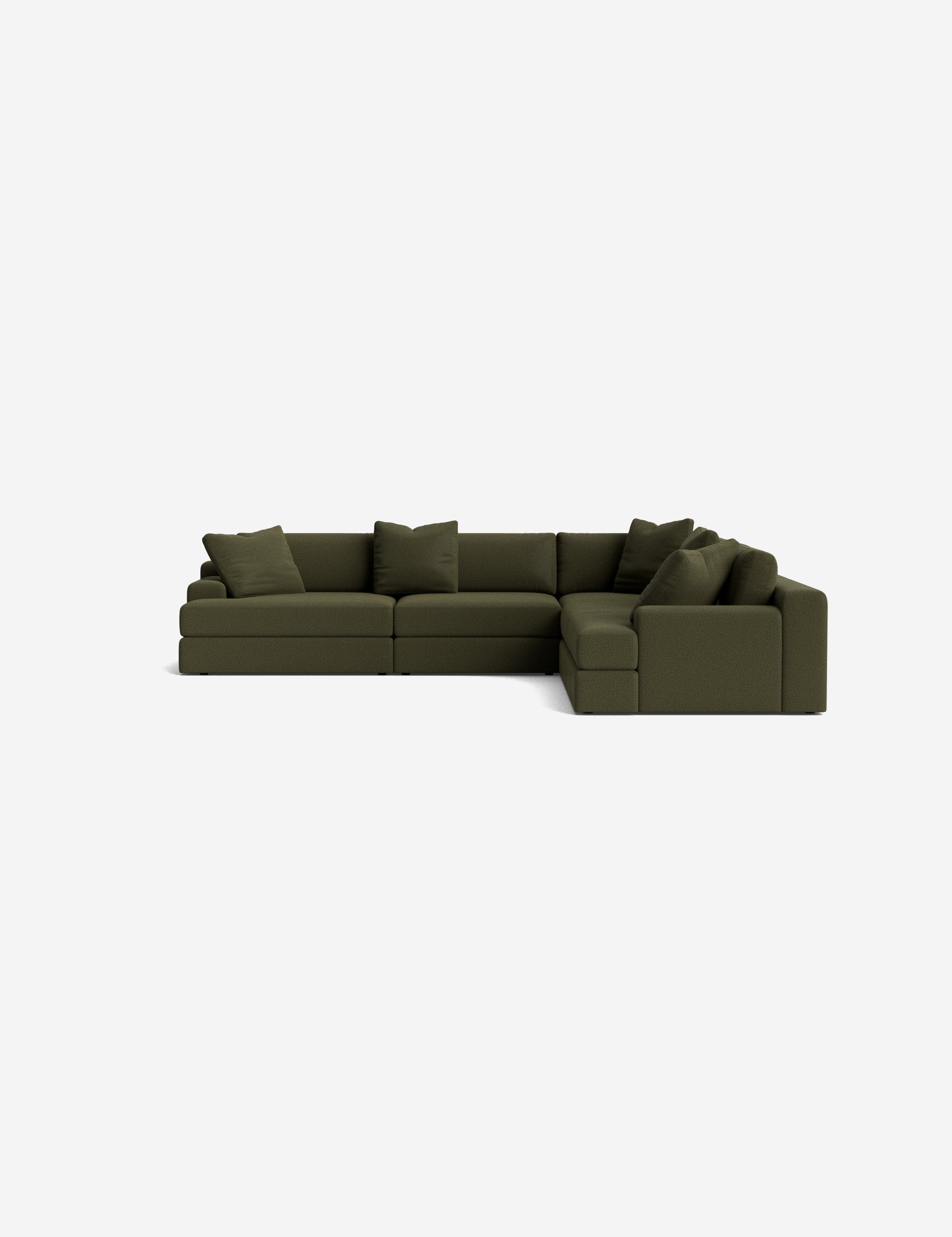 Felton Corner Sectional Sofa - Modern L-Shaped Couch with Storage Chaise for Small Spaces | Living Room, Apartment, Dorm Furniture | Comfortable & Stylish Home Decor