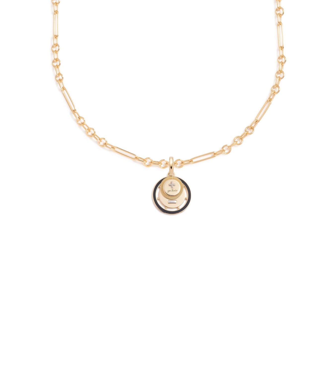 Ever Growing Love Vivacity: Elegant Mixed Clip Chain Couple Necklace for Anniversary, Wedding & Romantic Gifts - Perfect for Valentine's Day & Date Nights
