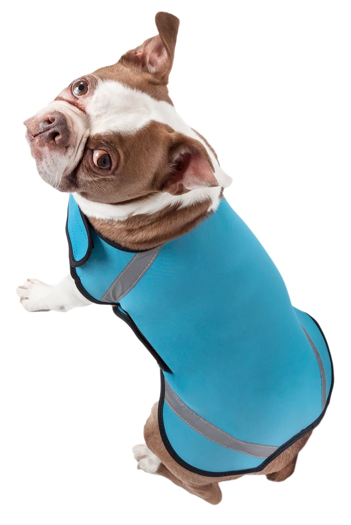 Extreme Softshell Neoprene Dog Coat with Reflective Taping - Waterproof Dog Jacket & Rash Guard for Small, Medium & Large Breeds - Perfect for Winter Walks, Outdoor Adventures & Water Activities