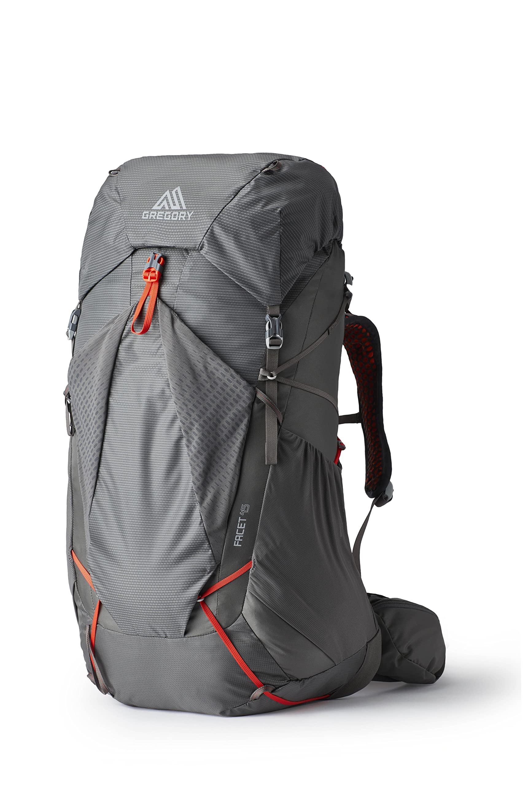 Gregory Facet 45L Lightweight Hiking Backpack - Water-Resistant Travel Backpack for Men & Women - Perfect for Camping, Trekking and Outdoor Adventures