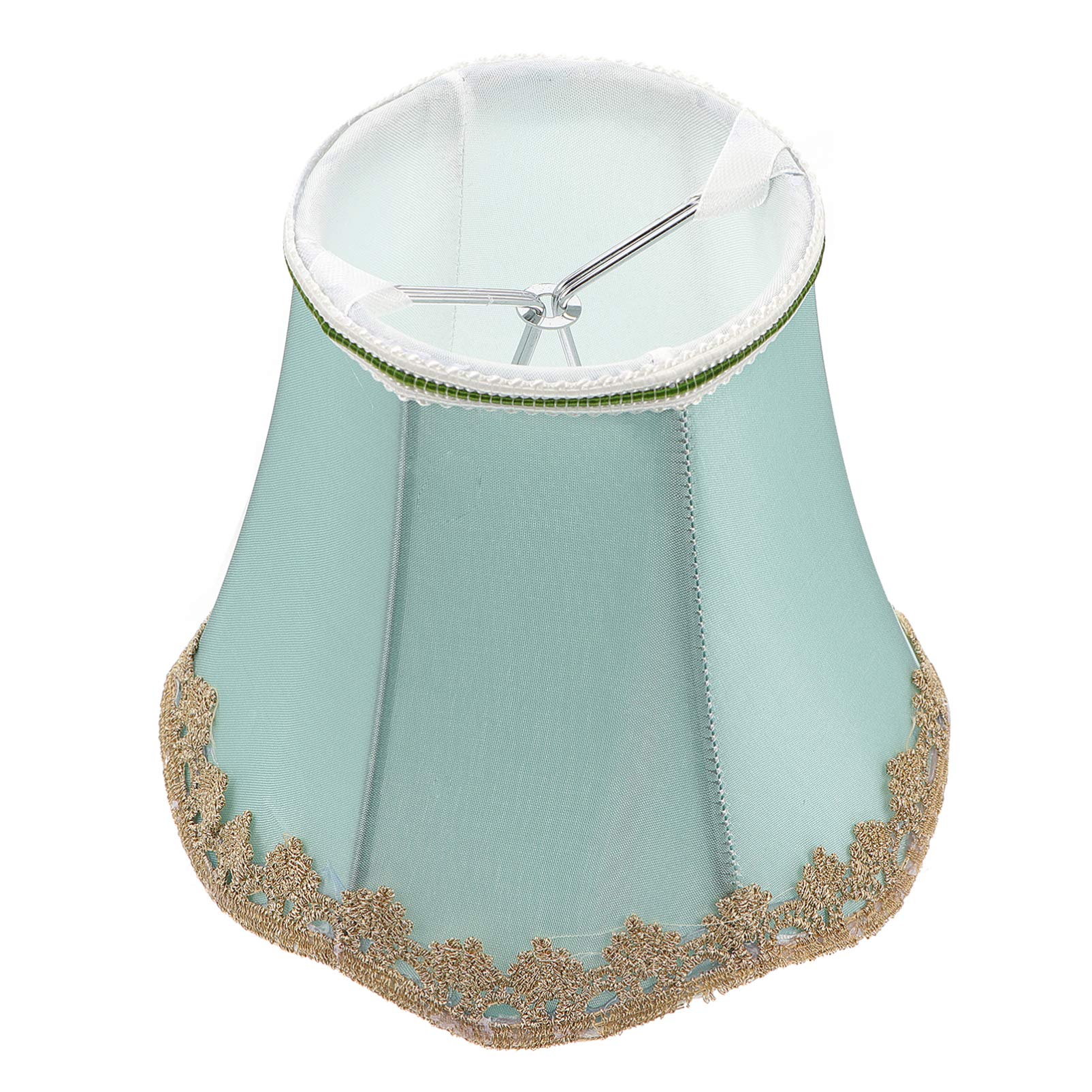 Beaupretty Navy Blue Bell Lamp Shade - Mini Clip-On Chandelier Light Cover for Desk, Ceiling & Table Lamps - Perfect for Home Office, Living Room & Bedroom Decor - Adds Elegant Coastal or Vintage Ambiance