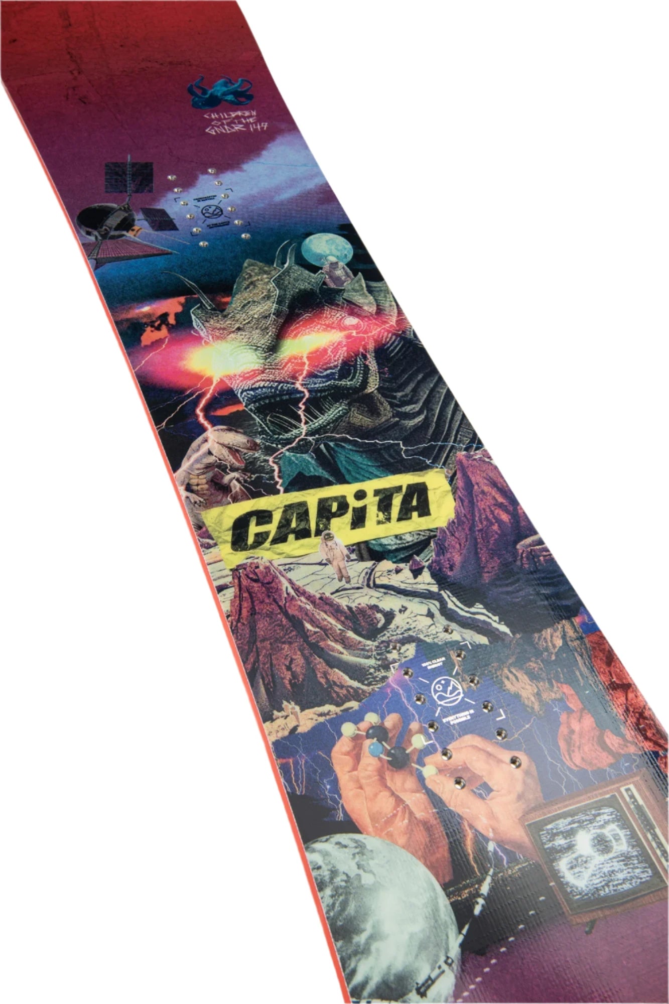 CAPiTA Junior's Children Of The Gnar Snowboard 2025 - Kids & Youth Freestyle Snowboard for All-Mountain Riding | Perfect for Park, Powder & Groomed Runs
