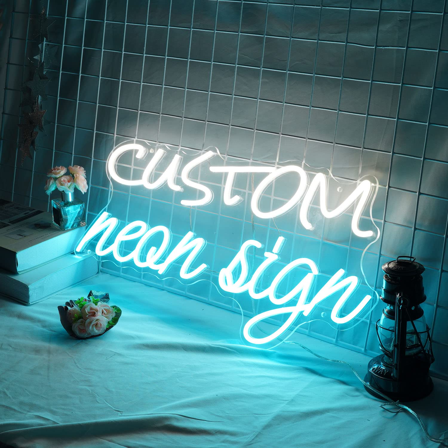 Custom LED Neon Signs for Bedroom Wall Decor - Personalized 36