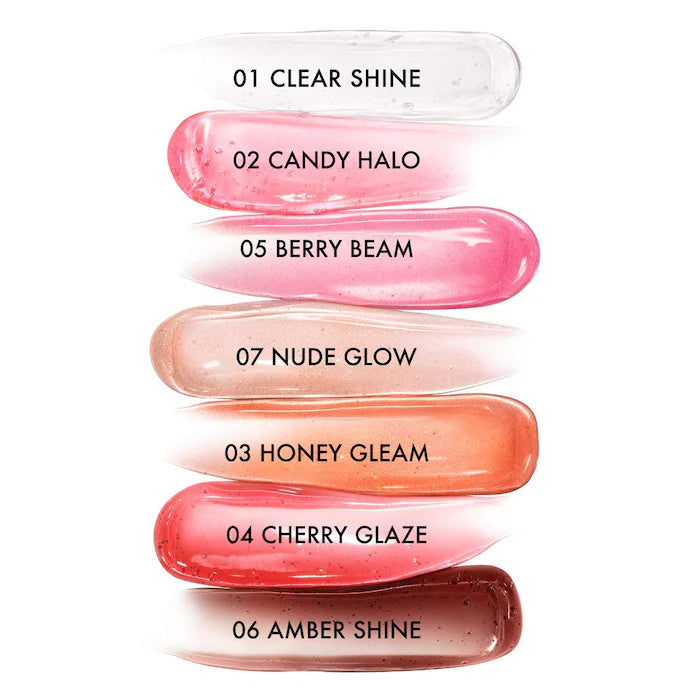 Armani Beauty Gloss Labial Prisma Glass Hydrating Lip Gloss with Squalane - Moisturizing & Shine for Day & Night Wear