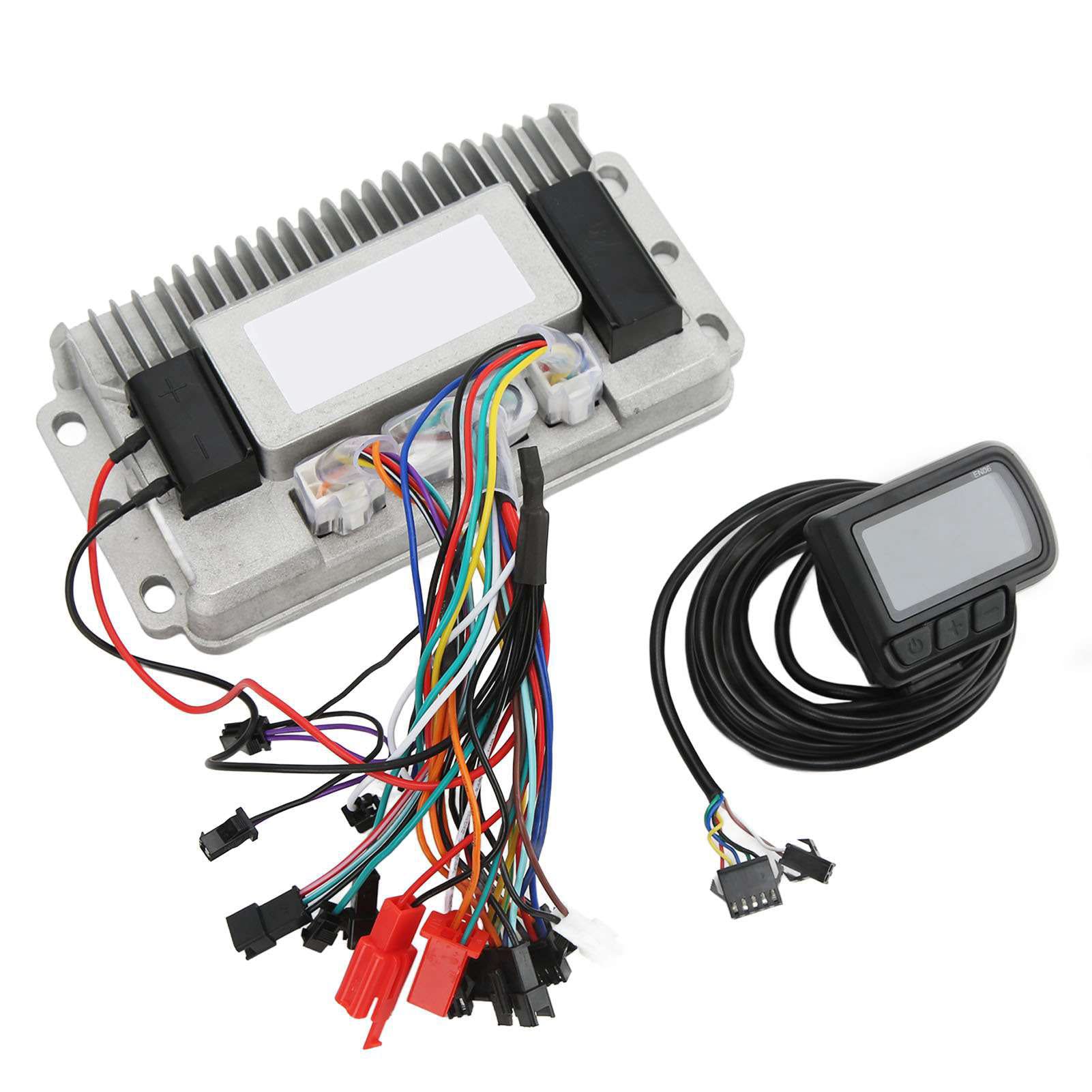 1000W Brushless Motor Controller Kit - Aluminum Alloy E-Bike Controller with LCD Display & Sine Wave Technology | Perfect for Electric Bicycle Upgrades & DIY Projects