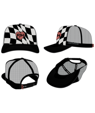 Stylish Black & White Trip Hat - Adjustable Outdoor Sun Hat for Hiking, Travel, and Adventure