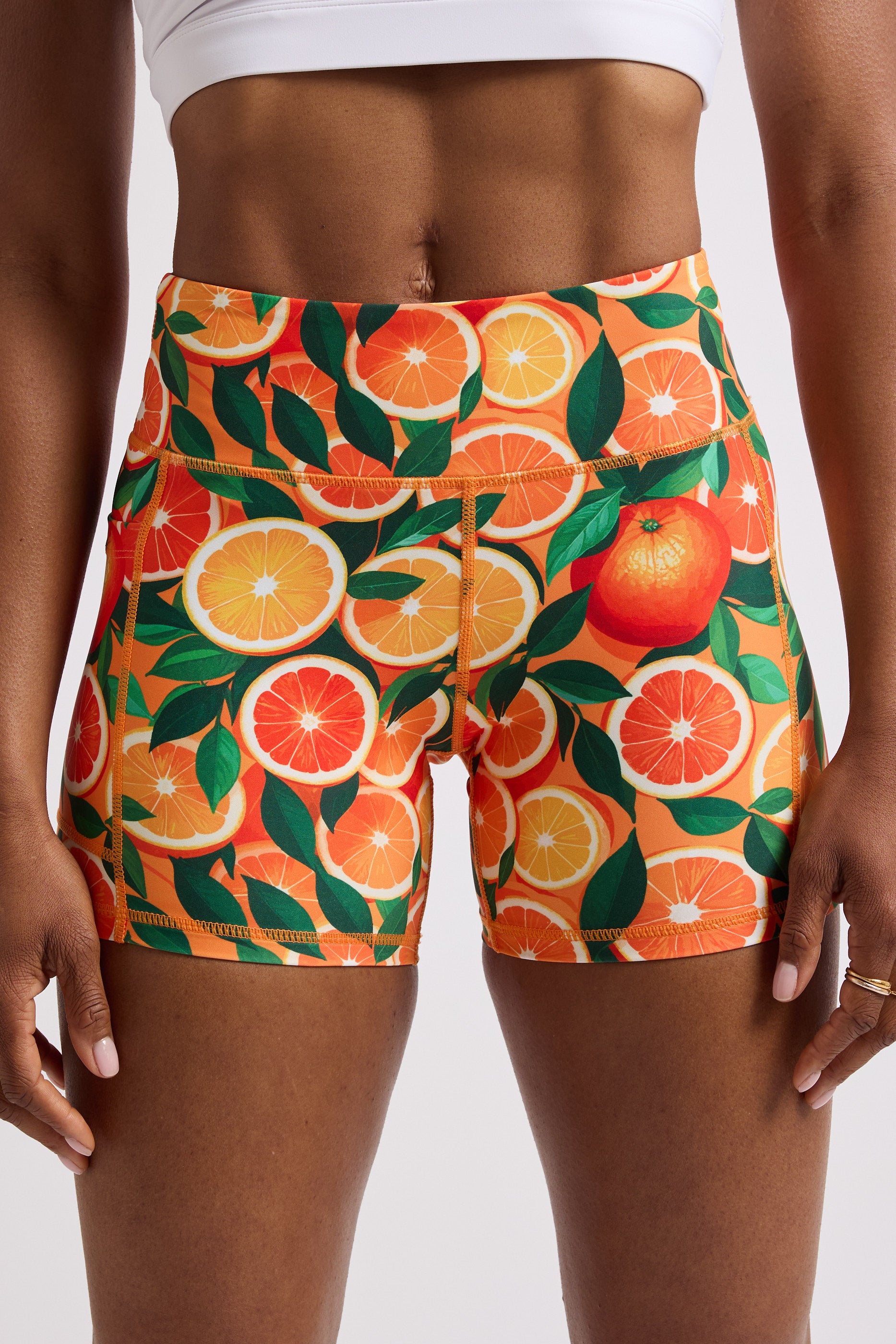 Stylish Gingham Print 5-Piece Shorts Set for Women - Perfect for Summer, Beach, and Casual Outings