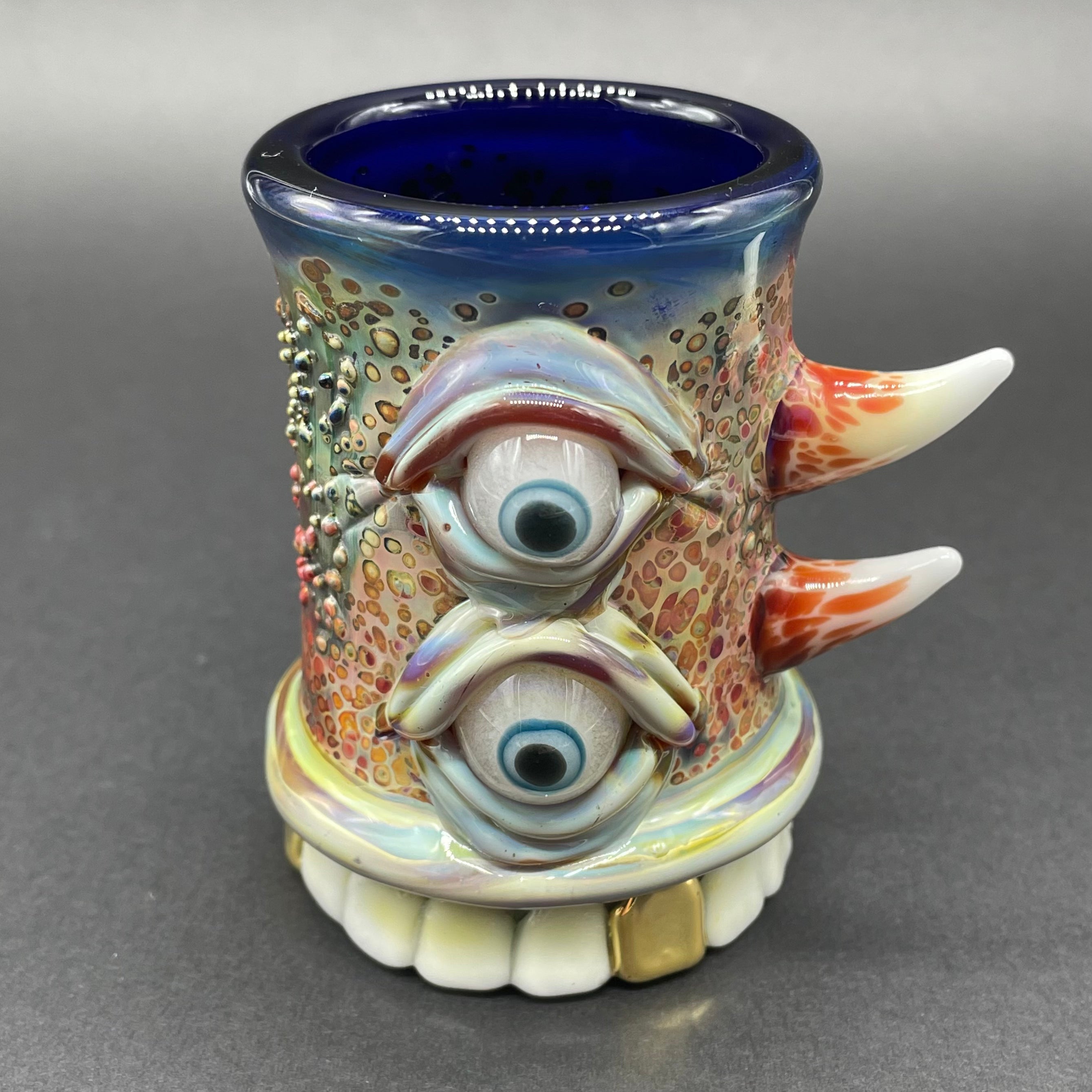 Chompers Shot Glass with Teeth - Fun Novelty Drinking Cup for Parties, Halloween & Gag Gifts - Perfect for Themed Events & Bar Accessories