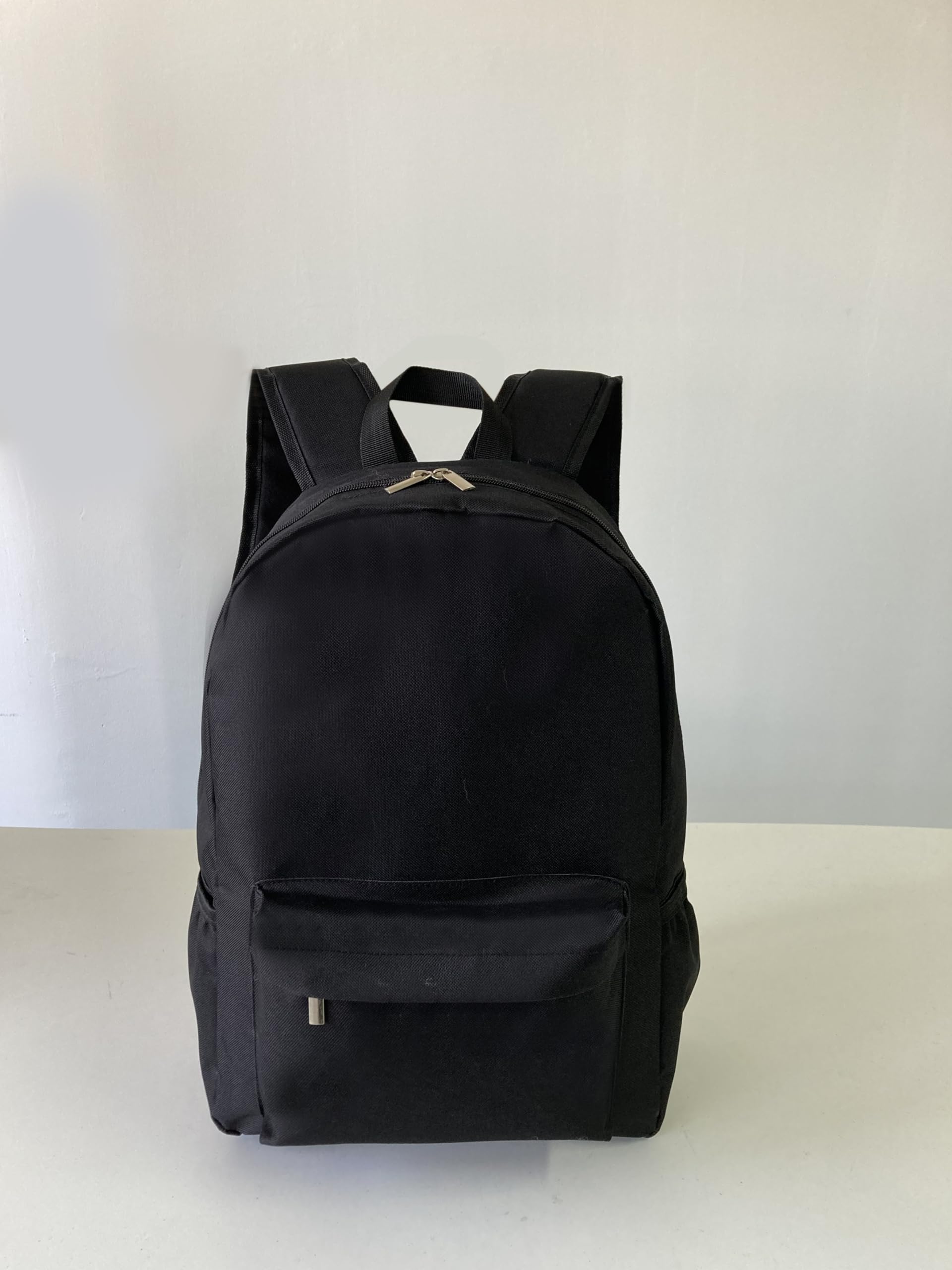 Stylish Waterproof Backpack for Women & Men - Lightweight Laptop Backpack for College, High School, Travel & Daily Use - Durable Unisex Bookbag for Work, Commuting & Outdoor Activities - Black