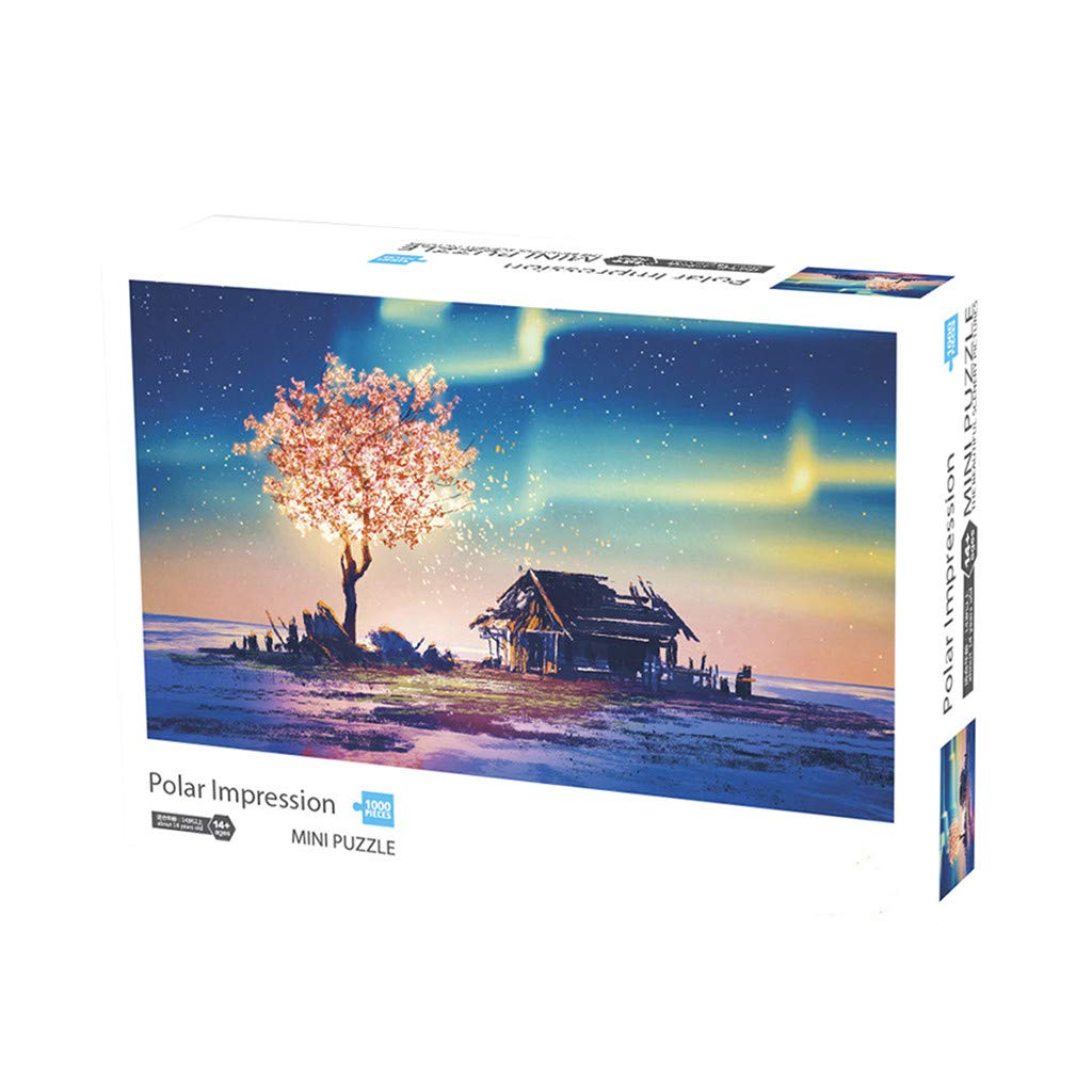 1000 Piece Jigsaw Puzzles for Adults & Kids - Large Puzzle Game, Fun Educational Toy, Personalized Gift for Birthdays & Holidays - Perfect for Family Bonding & Stress Relief