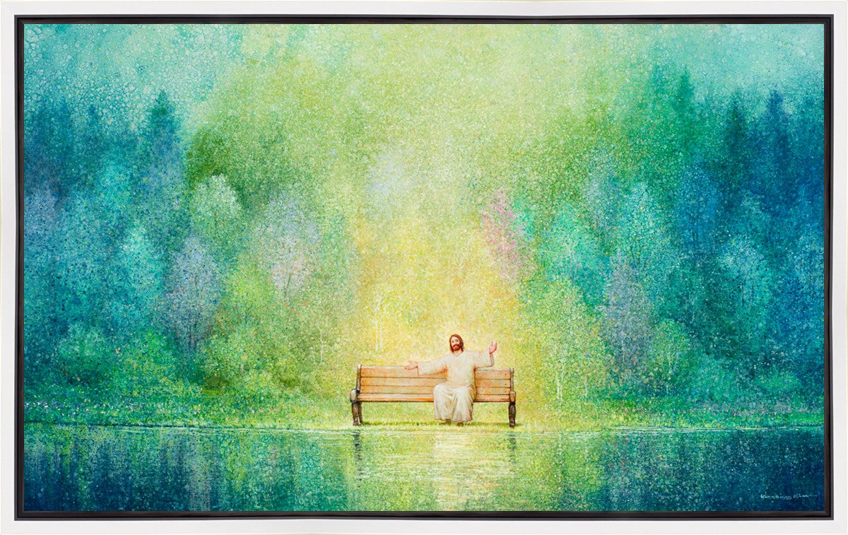 Come Unto Me and I Will Give You Rest - Inspirational Bible Verse Gallery Wrap Canvas Art - Perfect for Home, Office & Church Decor