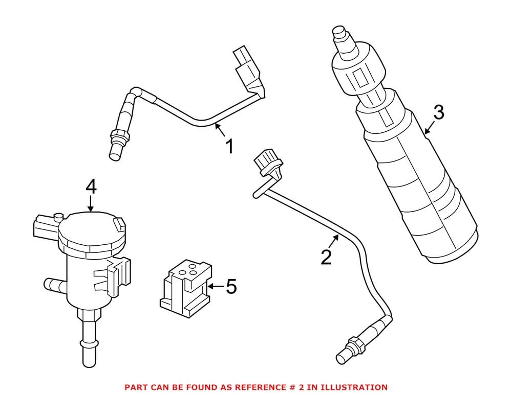 Genuine OEM Oxygen Sensor for Mercedes 0085423918 - Compatible with E-Class, S-Class, C-Class - Improve Fuel Efficiency & Engine Performance - Perfect for Highway Driving & City Commutes