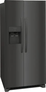 Frigidaire FRSS2323AD 22.3 Cu. Ft. Black Stainless Steel Side by Side Refrigerator - Energy Efficient, Spacious 33