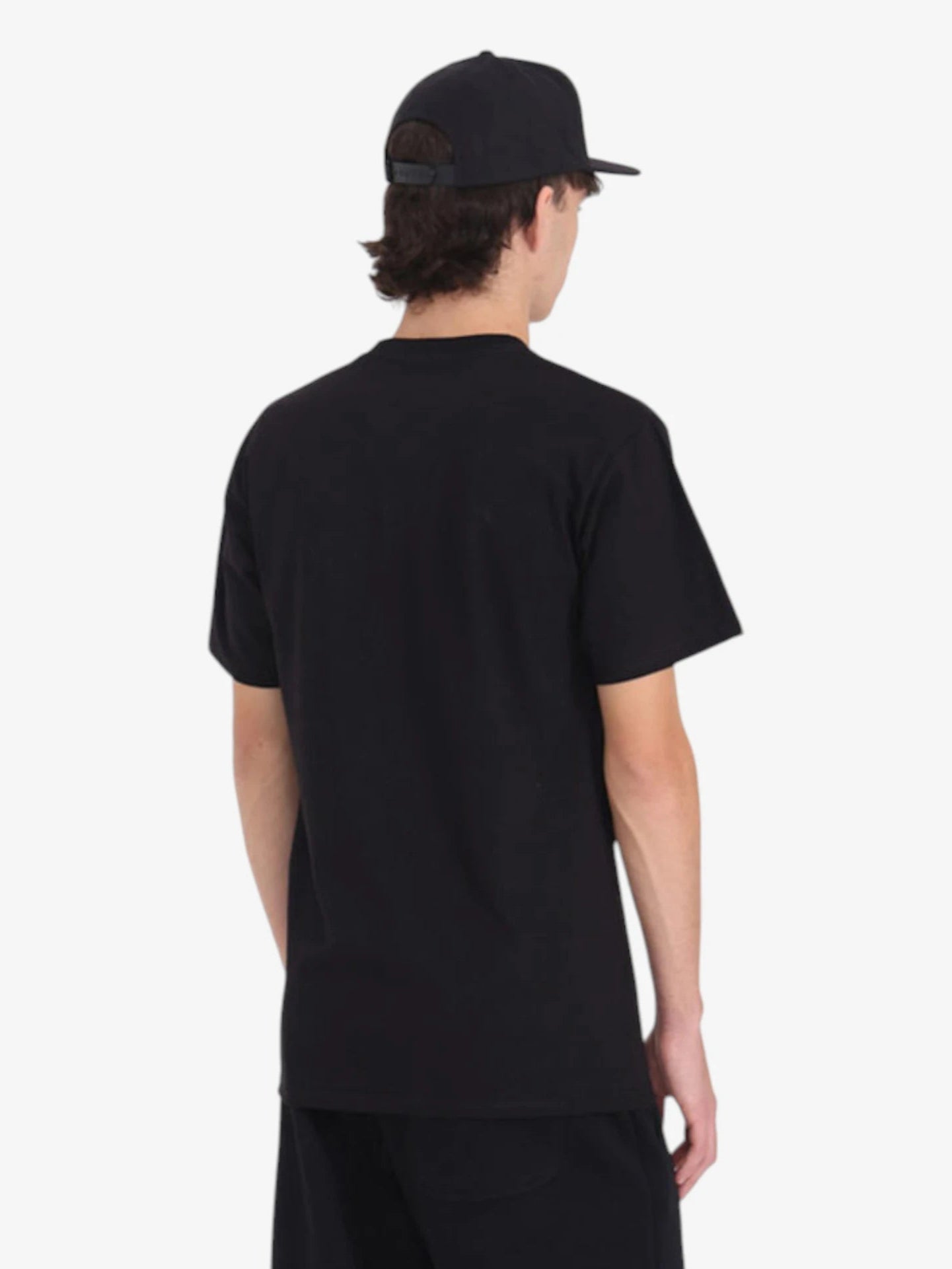 Vans Vee Star SS Black T-Shirt for Men - Classic Cotton Short Sleeve Tee for Casual Wear, Street Style & Skateboarding
