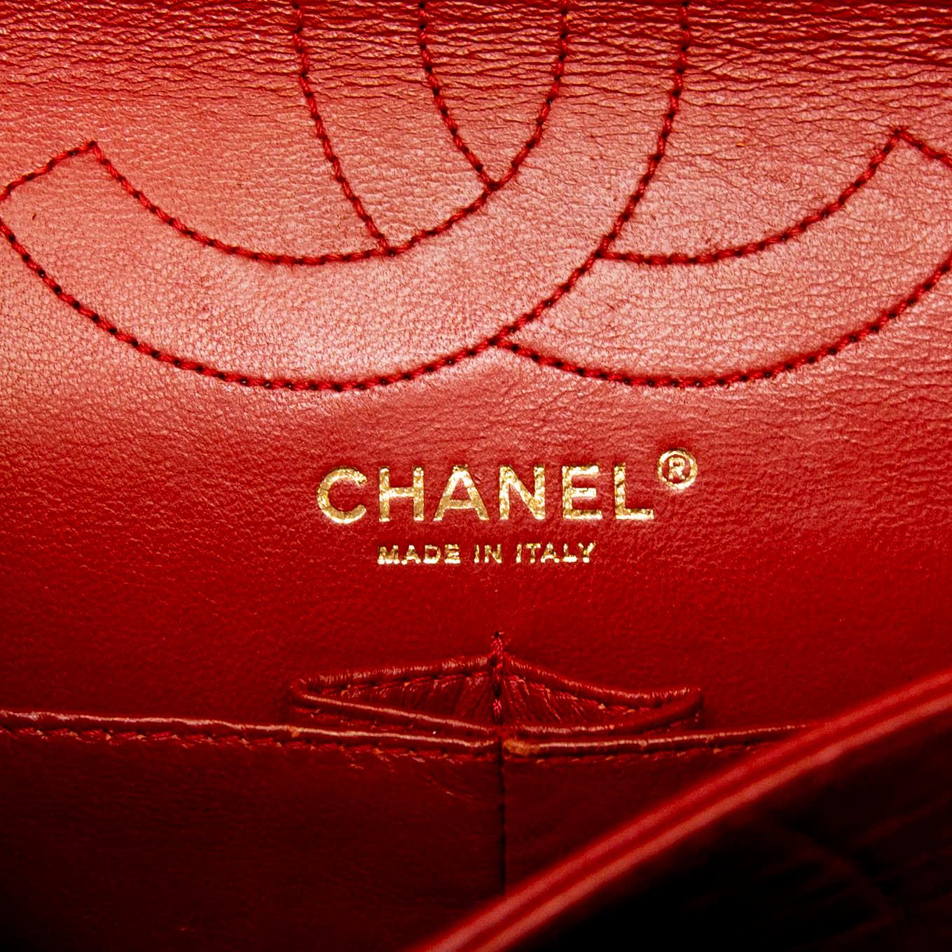 Authentic Chanel Red Calfskin 2.55 Reissue 266 Flap Bag - Luxury Designer Handbag for Women, Perfect for Evening Events & Special Occasions