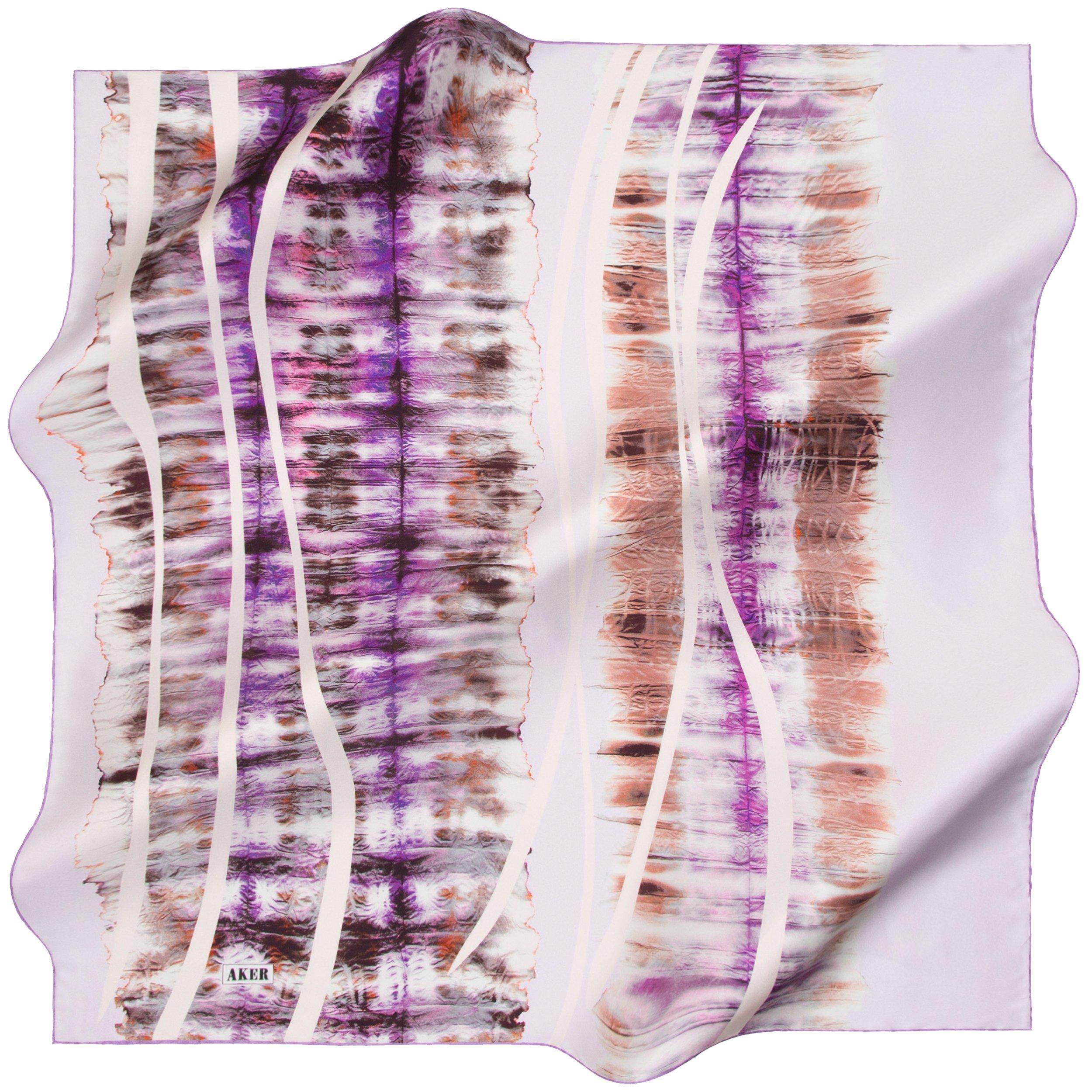 Luxury Aker Silk Scarf for Women - Elegant Fashion Accessory No.92 - Perfect for Office, Party & Special Occasions
