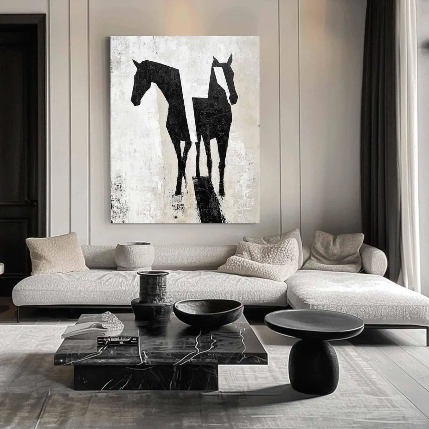 Animal Art Painting #AP121 - Handmade Wildlife Canvas Wall Decor for Living Room, Bedroom & Office