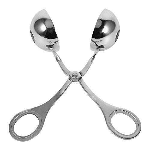 Premium Stainless Steel Meat Baller & Cookie Dough Scoop - Large Kitchen Tool for Perfect Ice Cream, Cookie Dough & Meatballs - Ideal for Baking, Cooking & Food Prep