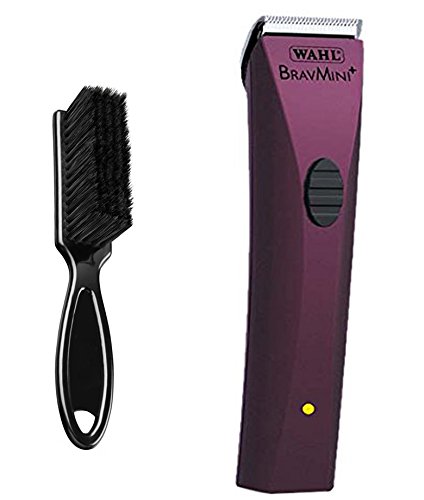 WAHL BravMini+ Professional Cordless Pet Grooming Clipper for Dogs & Cats - Rechargeable Lavender Pet Hair Trimmer with Bonus Blade Brush | Perfect for Home Grooming & Professional Pet Styling