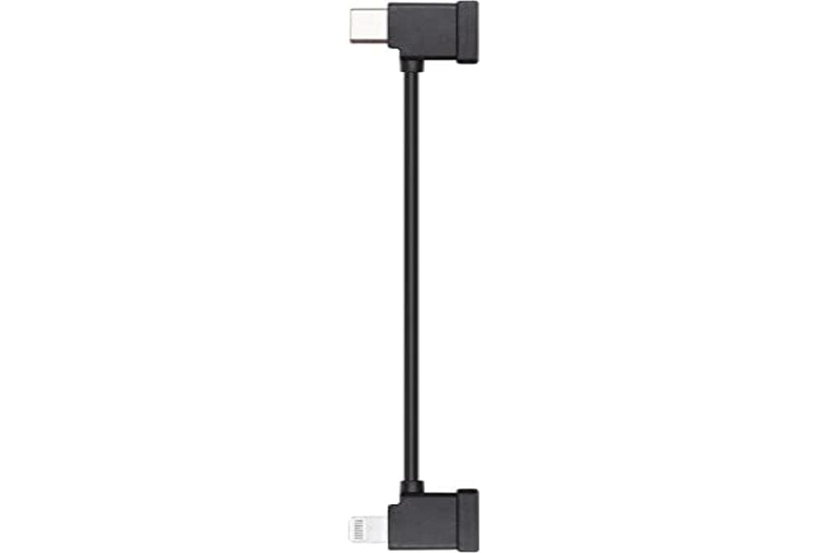 DJI Mavic Air 2 / Mini 2 Remote Controller RC Cable with Lightning Connector - Original OEM Replacement Part for iPhone & iPad - Perfect for Aerial Photography & Drone Flying
