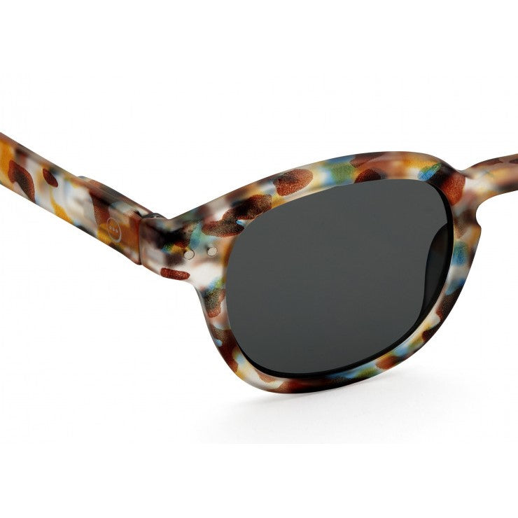 Stylish #C Sunglasses for Women & Men - Blue Tortoise Frame UV Protection - Perfect for Outdoor Activities, Beach, Driving & Fashion Accessories
