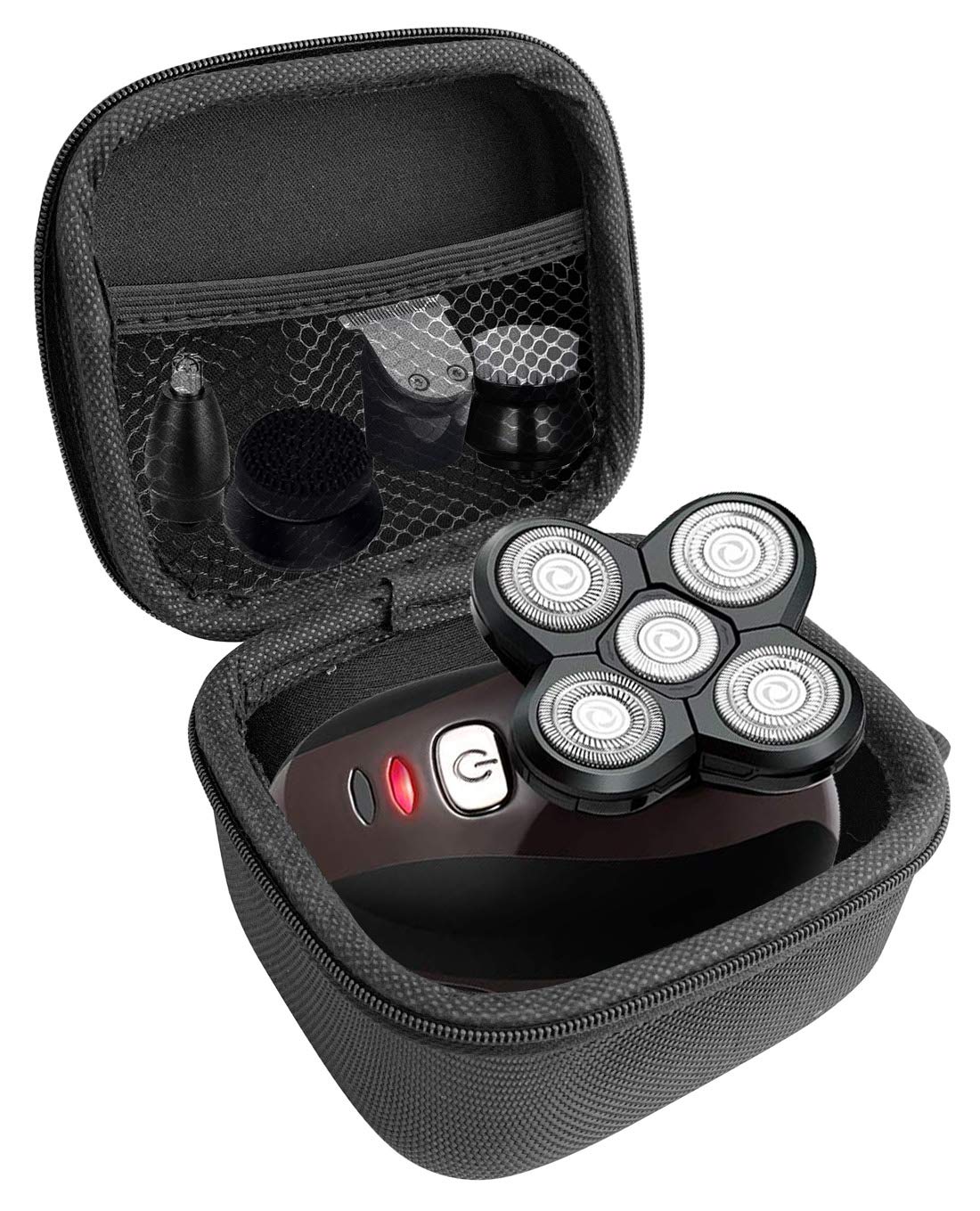 FitSand Hard Travel Case for PaiTree 5-in-1 Electric Shaver - Protective Storage for Men's Rotary Head & Face Razor - Perfect for Travel, Gym, and Home Use