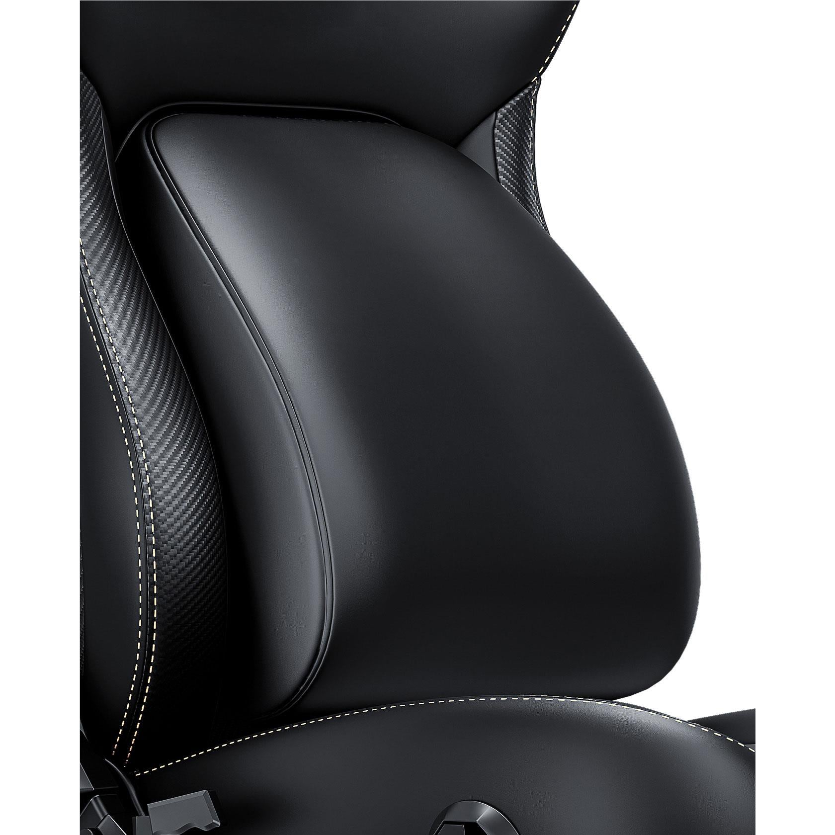 Anda Seat Kaiser 4 Series Premium Gaming Chair - Ergonomic Office & Racing Style Computer Chair with Adjustable Lumbar Support - Large Size in Elegant Black - Perfect for Gamers, Streamers & Home Office Workers