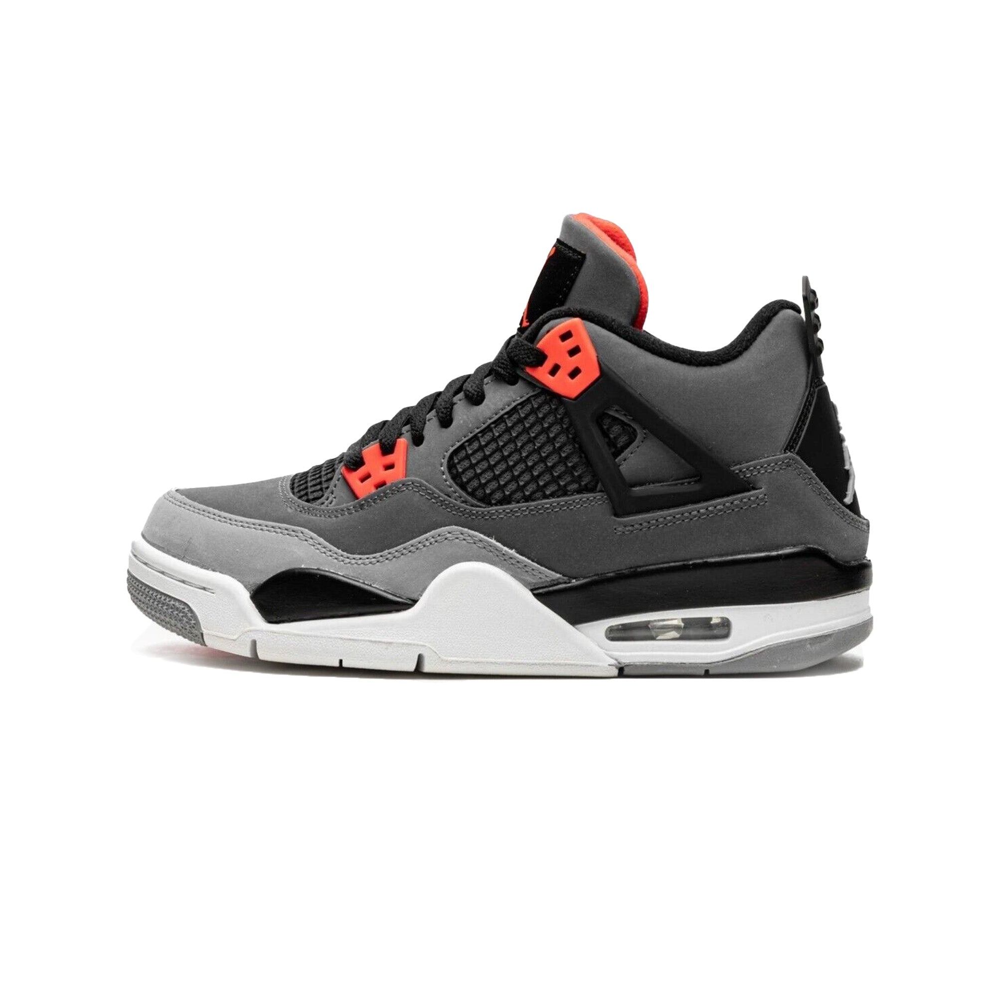 Air Jordan 4 Retro 'Infrared' GS Sneakers (2022) - Basketball Shoes for Women & Girls - Perfect for Streetwear & Casual Fashion