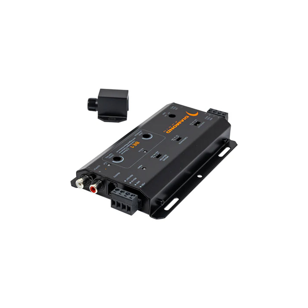 Diamond Audio BE1 2 Channel Line Output Converter with Digital Bass Enhancer - High-Quality Car Audio Signal Processor for Enhanced Sound System | Perfect for Car Stereo Upgrades & Bass Boost