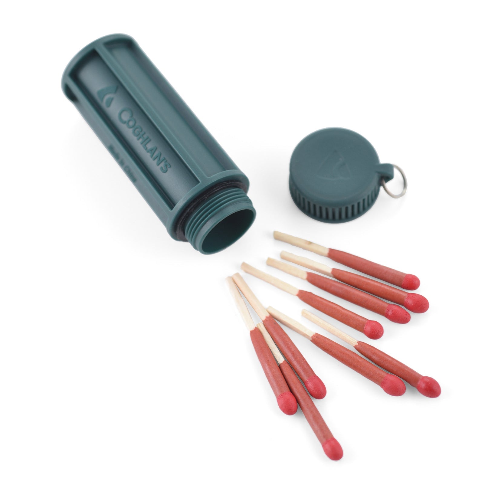 Coghlan's Waterproof Match Box - Survival Matches for Camping, Hiking & Emergency Preparedness - Compact Outdoor Fire Starter Kit