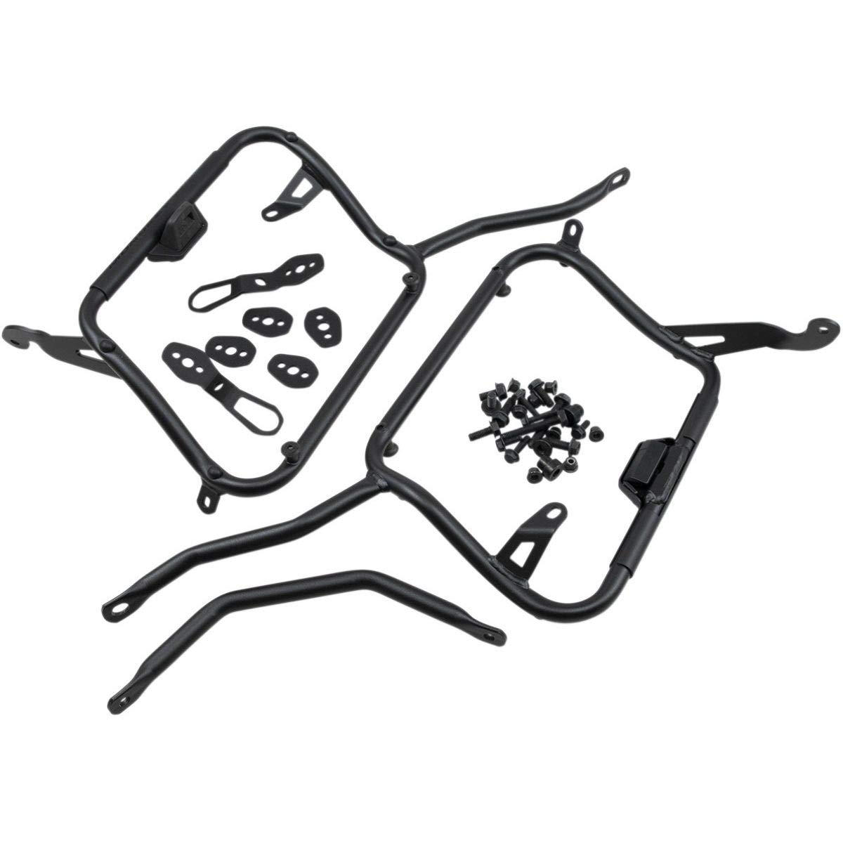 Givi PL447 Motorcycle Pannier Holder - Universal Side Luggage Rack for Adventure & Touring Bikes - Durable Aluminum Construction - Perfect for Long Rides & Travel Storage