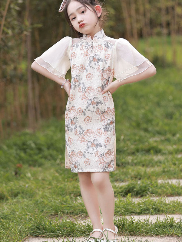Orange Floral