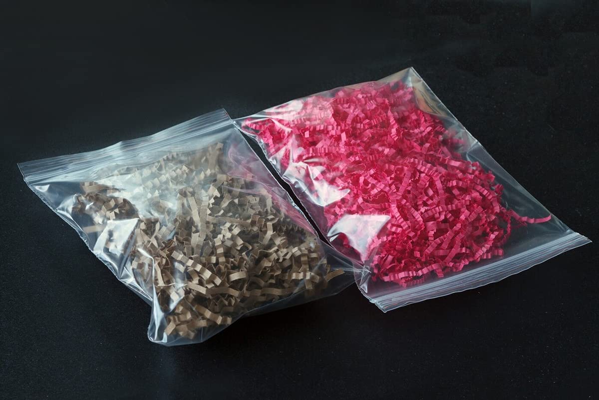 1000 Pack 4x6 Inches Clear Reclosable Zipper Bags - 2 Mil Thick Waterproof Plastic Storage Bags for Jewelry, Crafts & Industrial Use | Durable Zip Closure for Organizing Small Parts, Beads & Supplies